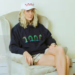 Rowing Blazers Monster Loch Ness Embroidered Heavyweight Hoodie in XS (Unisex)